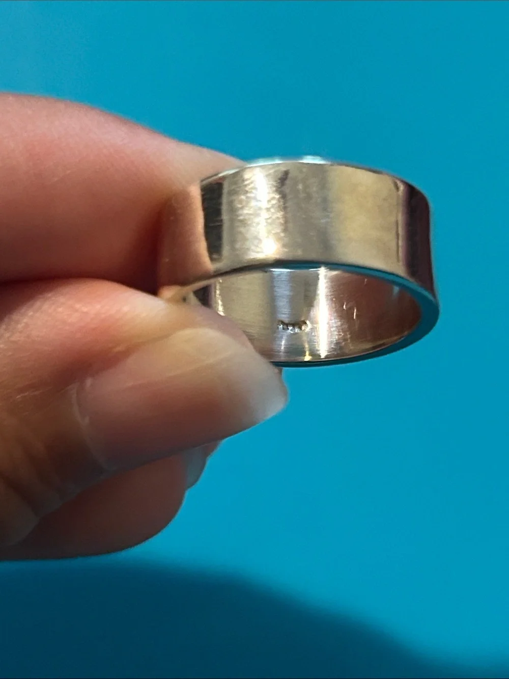 Classic Wide Silver Band Ring